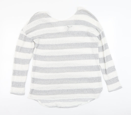 Womens UK Size 14 NEXT Grey Pullover Jumper