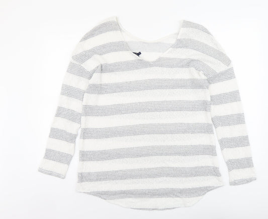 Womens UK Size 14 NEXT Grey Pullover Jumper