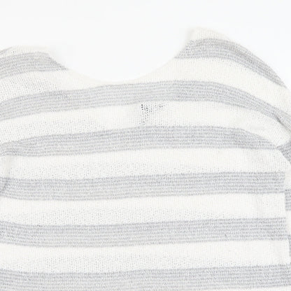 Womens UK Size 14 NEXT Grey Pullover Jumper