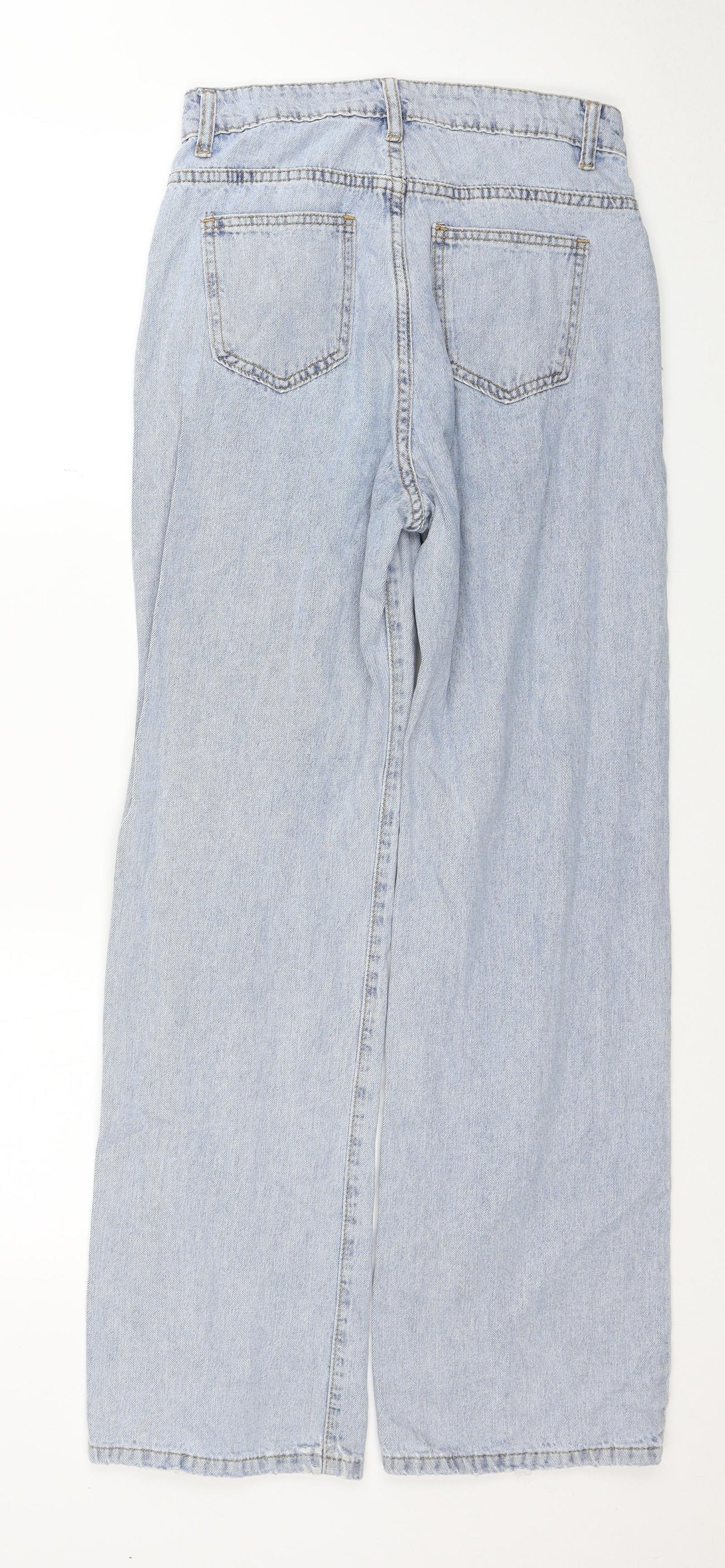 Womens UK Size 26 in Preworn Regular Fit Mom Blue Jeans