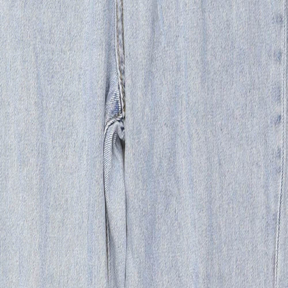 Womens UK Size 26 in Preworn Regular Fit Mom Blue Jeans
