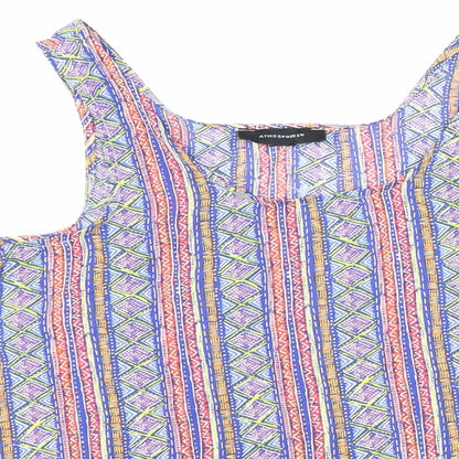 Womens UK Size 12 Atmosphere Multicoloured Basic Tank