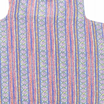 Womens UK Size 12 Atmosphere Multicoloured Basic Tank
