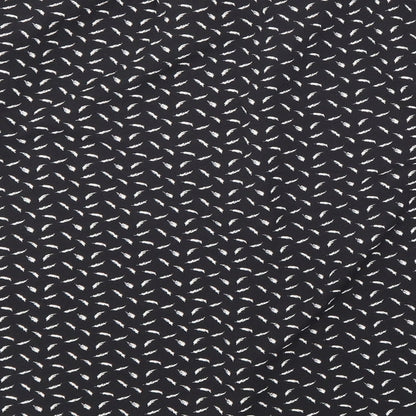 Boohoo Womens Black Geometric Polyester Basic Blouse Size 12 Off the Shoulder - Bardot