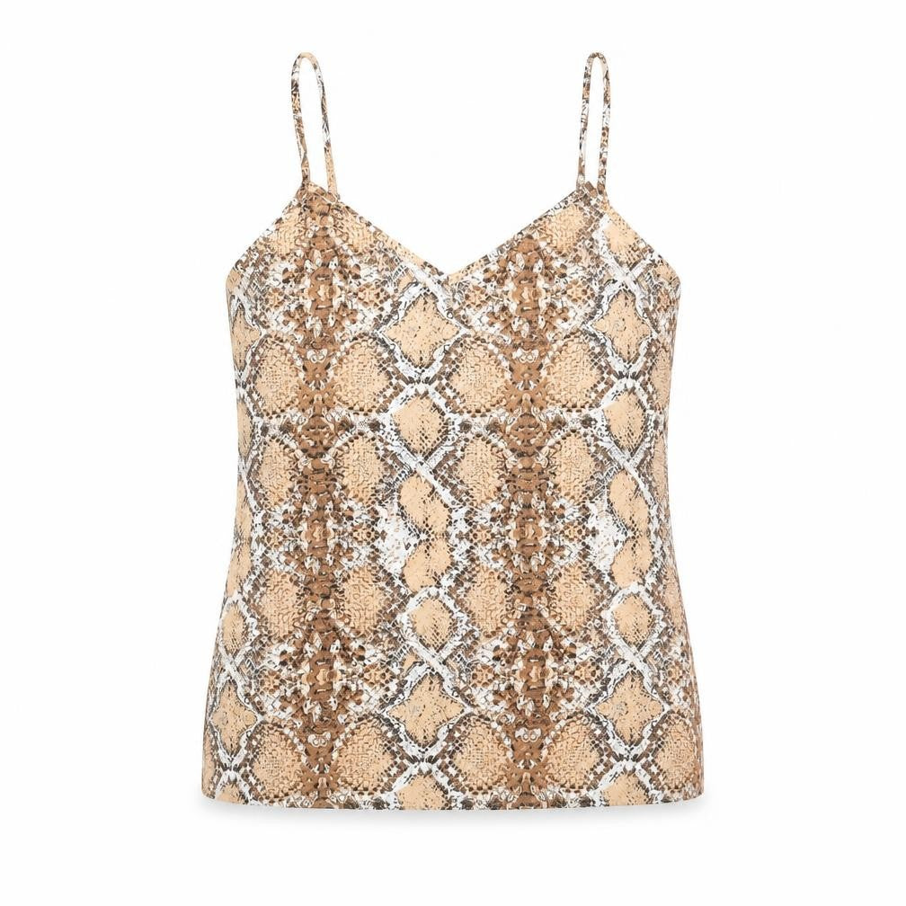 Womens UK Size 8 Marks and Spencer Brown Basic Tank