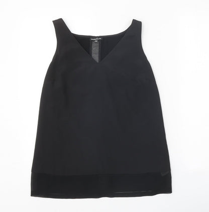 Womens UK Size 12 Warehouse Black Basic Tank