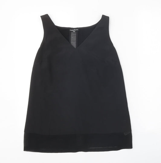 Womens UK Size 12 Warehouse Black Basic Tank