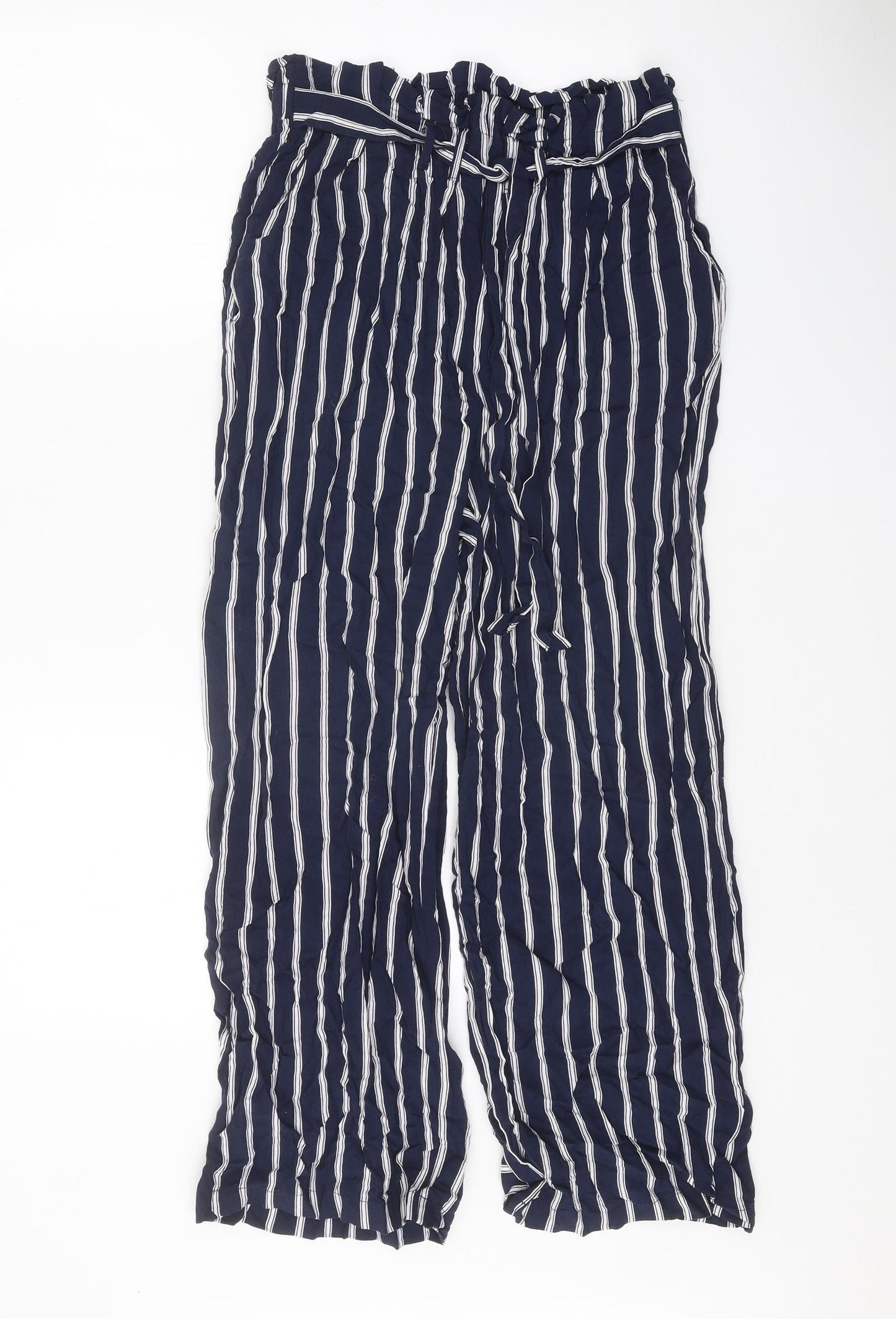 Womens UK Size 8 PEP&CO Regular Fit  Blue Trousers