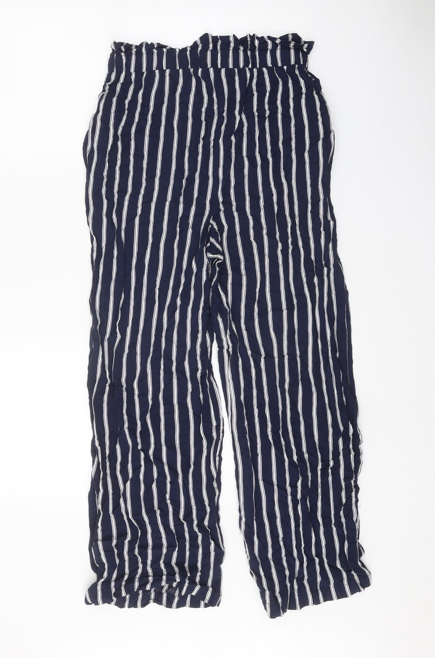 Womens UK Size 8 PEP&CO Regular Fit  Blue Trousers