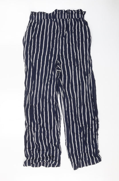 Womens UK Size 8 PEP&CO Regular Fit  Blue Trousers