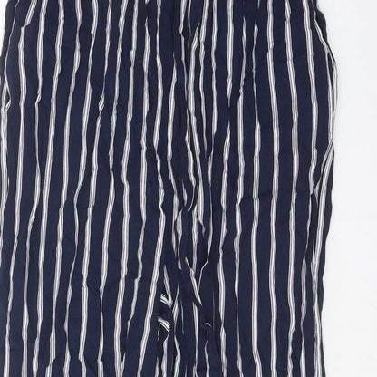 Womens UK Size 8 PEP&CO Regular Fit  Blue Trousers