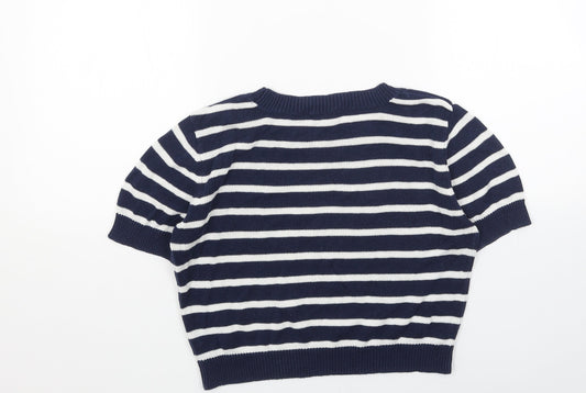 Womens UK Size M FOREVER 21 Blue Pullover Jumper