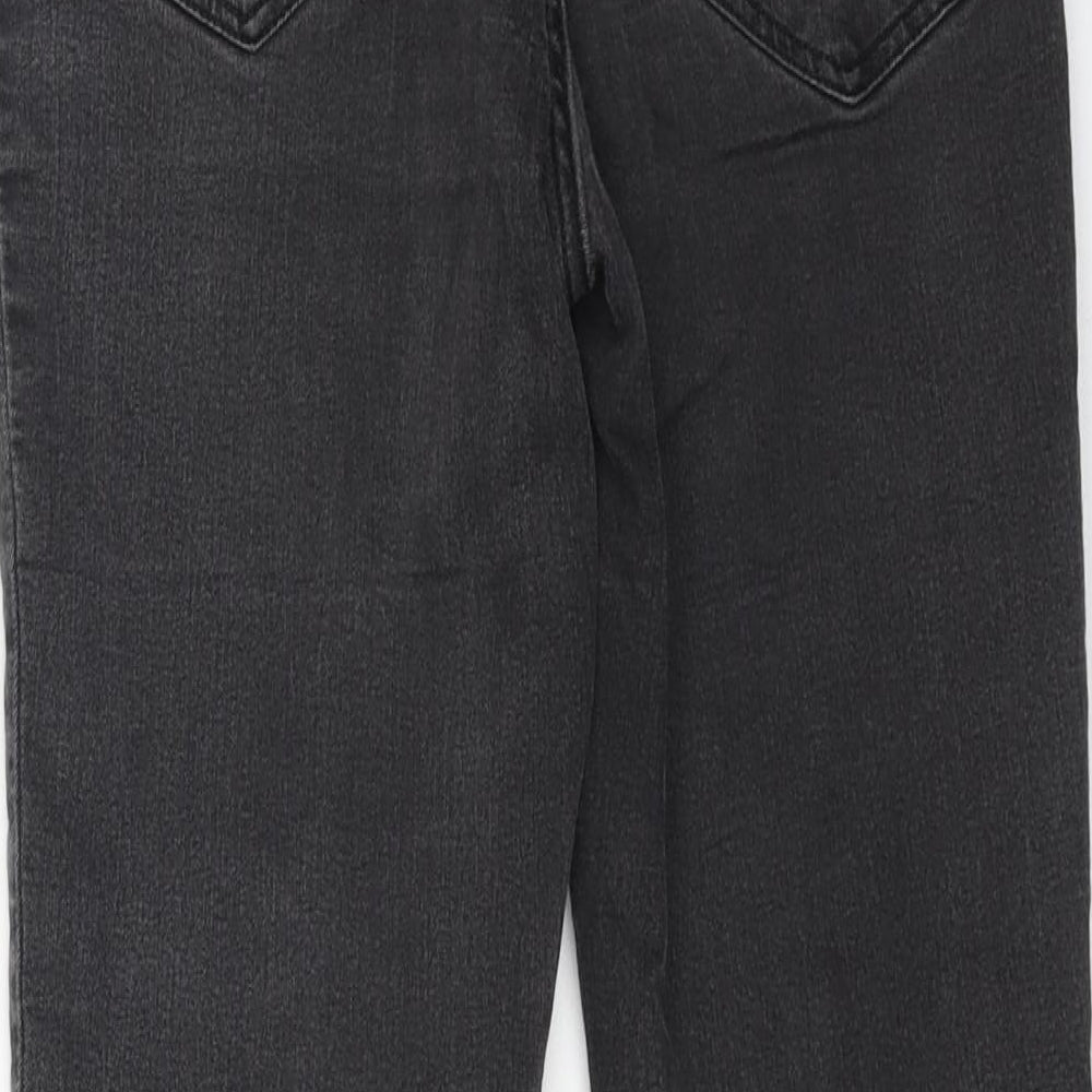 Womens UK Size 6 MNG Regular Fit Skinny Black Jeans