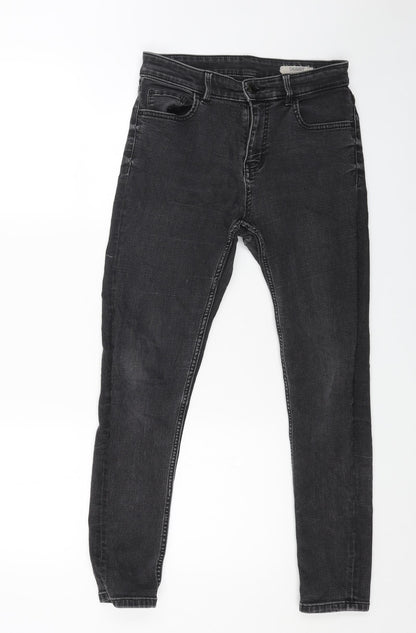 Womens UK Size 10 Marks and Spencer Regular Fit Skinny Beige Jeans
