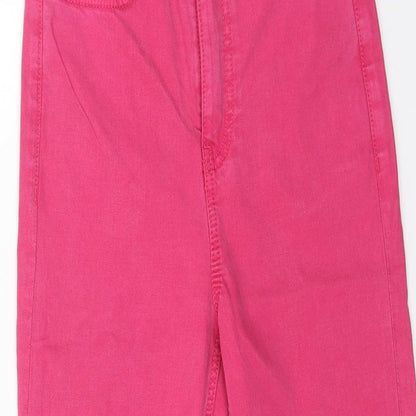 Womens UK Size 6 Marks and Spencer Regular Fit Skinny Pink Jeans