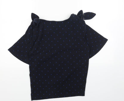 Womens UK Size 6 Per Una Blue Pullover Jumper