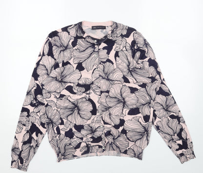 Womens UK Size 16 Marks and Spencer Pink Cardigan Jumper