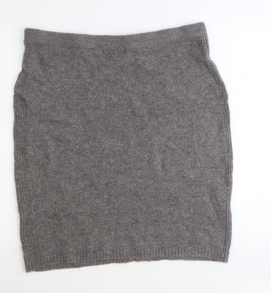 Marks and Spencer Womens Grey Polyester Bandage Skirt Size XL