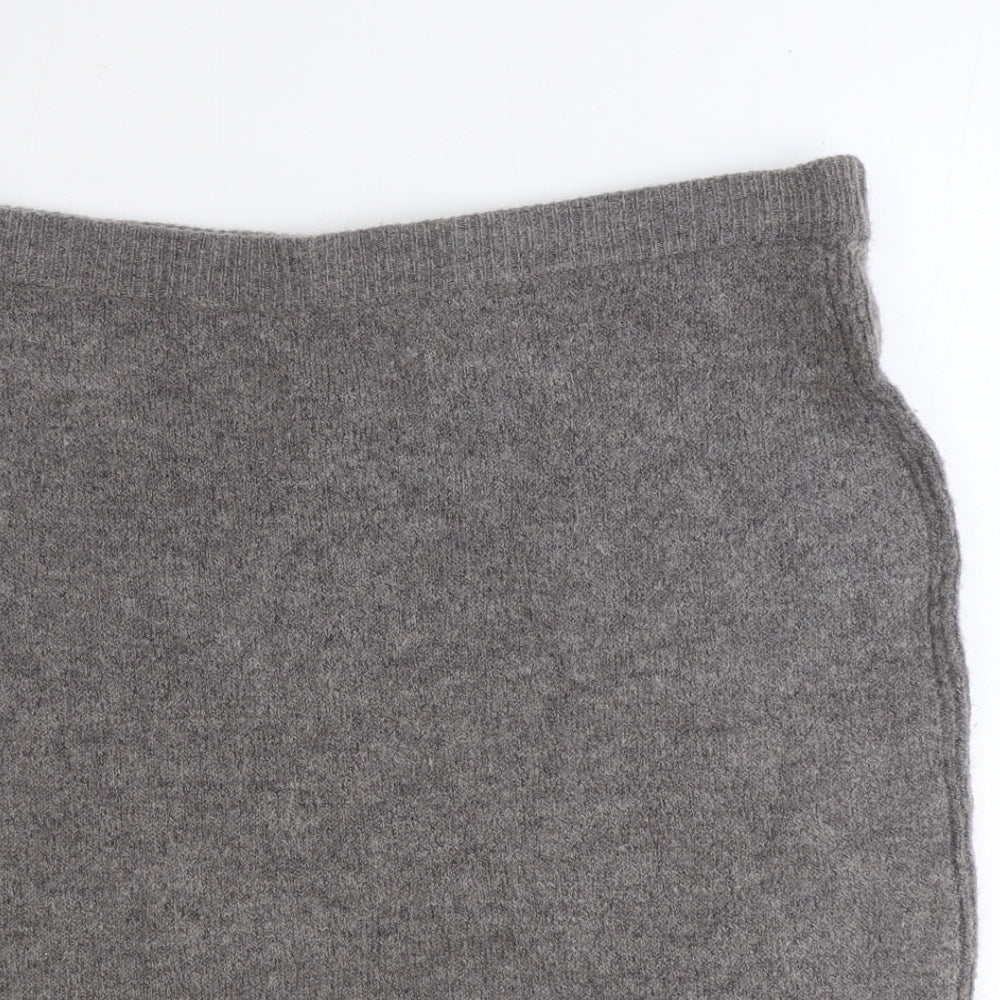 Marks and Spencer Womens Grey Polyester Bandage Skirt Size XL