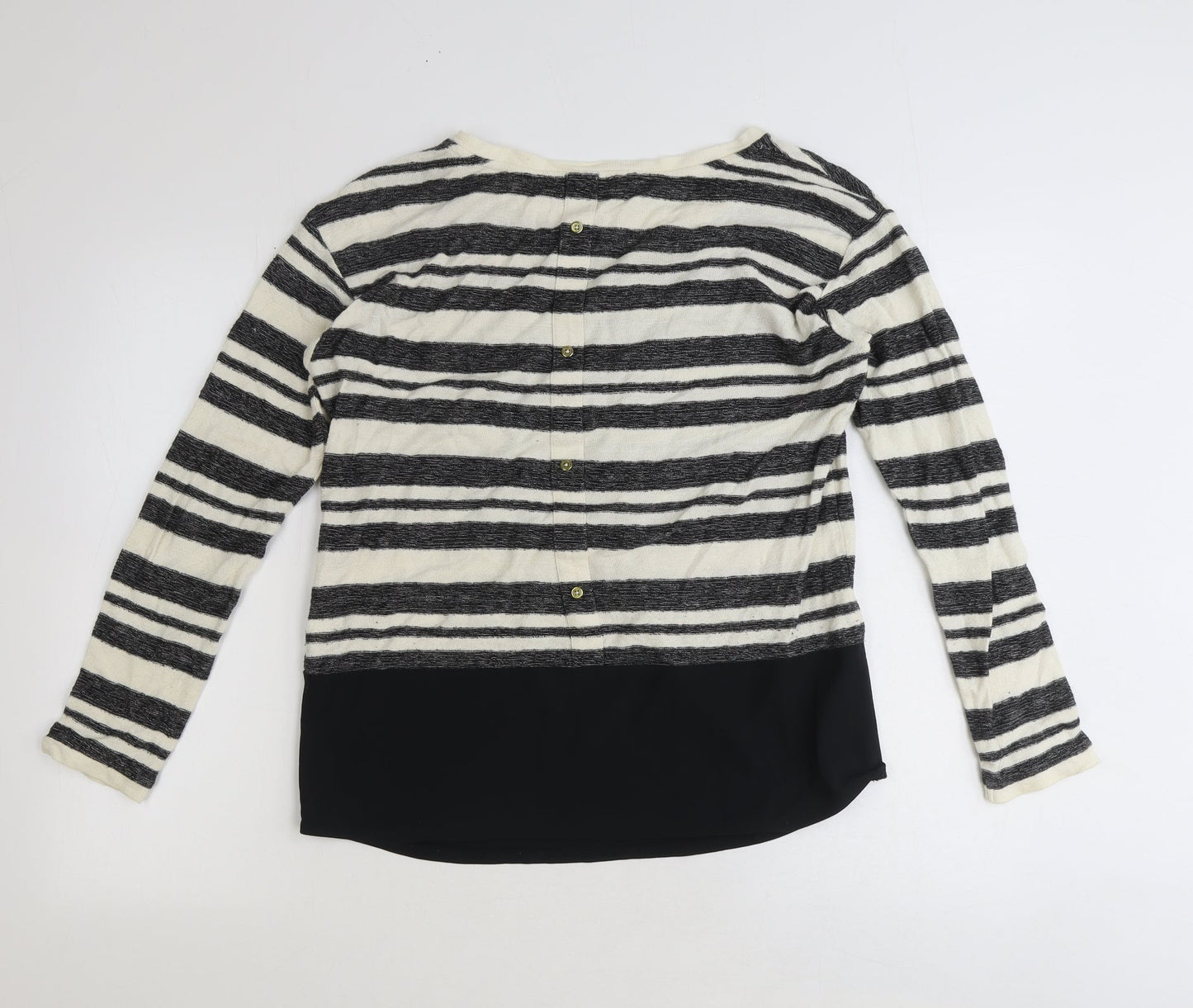 Womens UK Size S Oasis Black Pullover Jumper