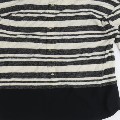 Womens UK Size S Oasis Black Pullover Jumper