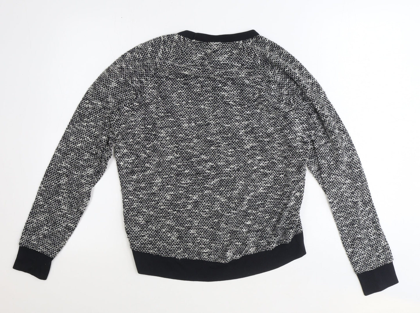 Womens UK Size 6 Topshop Black Pullover Jumper