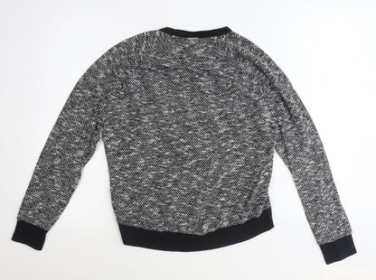 Womens UK Size 6 Topshop Black Pullover Jumper