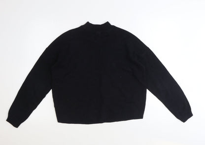 Womens UK Size XS Divided Black Pullover Jumper