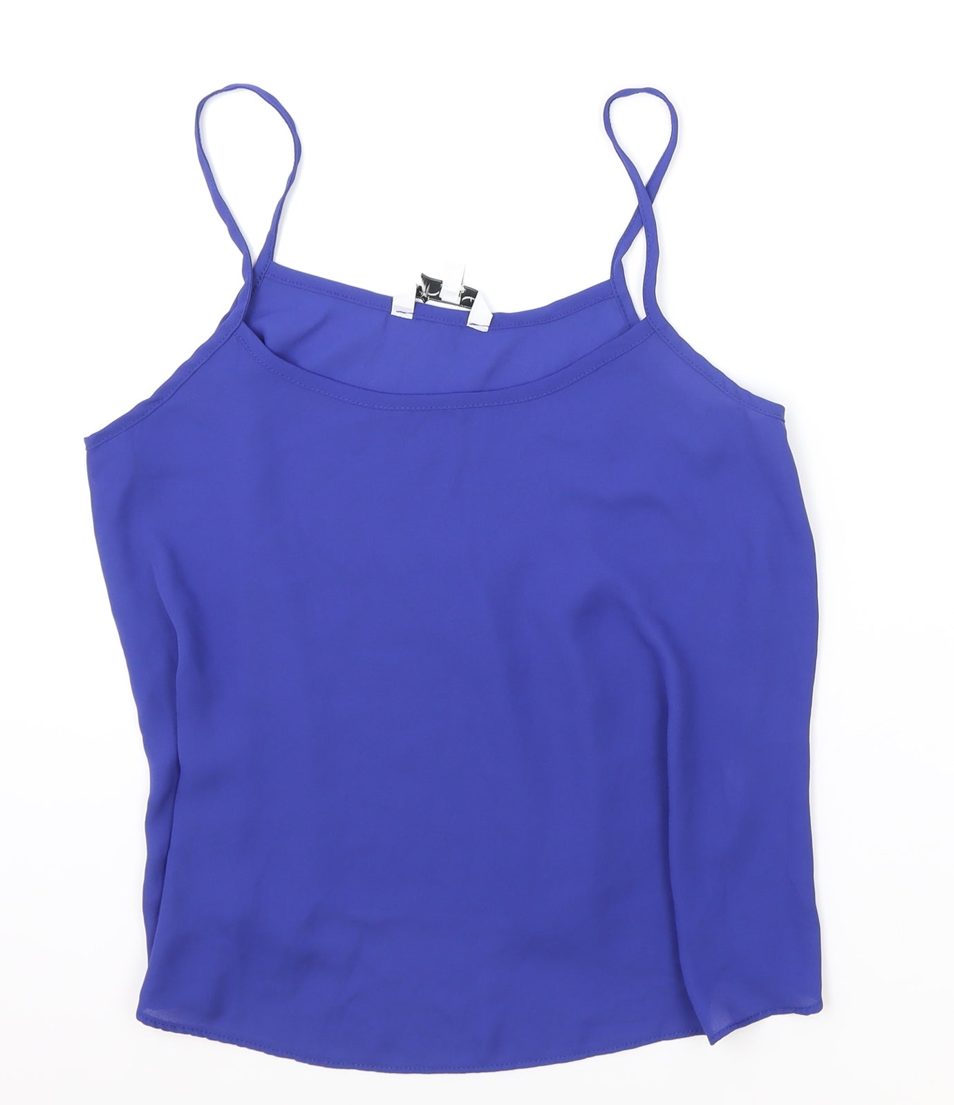 Womens UK Size 10 New Look Blue Basic Tank