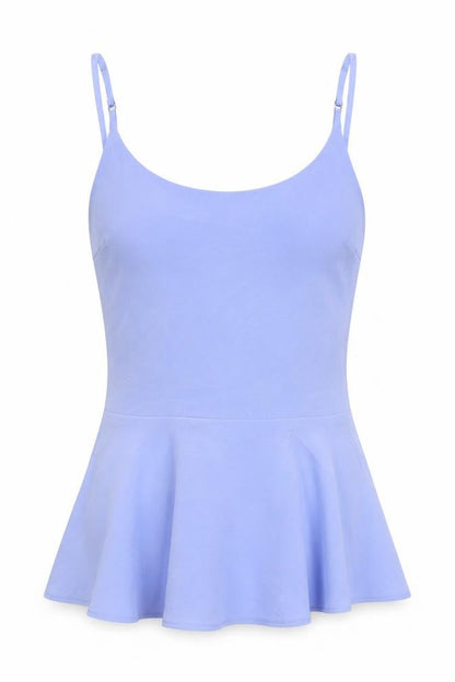 Womens UK Size 6 River Island Blue Camisole Tank