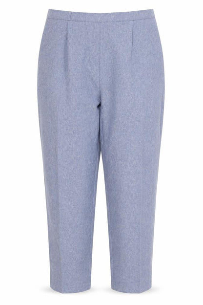 Classics Womens Blue Polyester Trousers Size 20 Regular