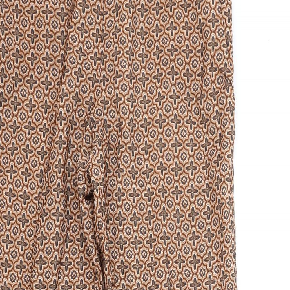 Womens UK Size XS H&M Relaxed Fit  Multicoloured Trousers
