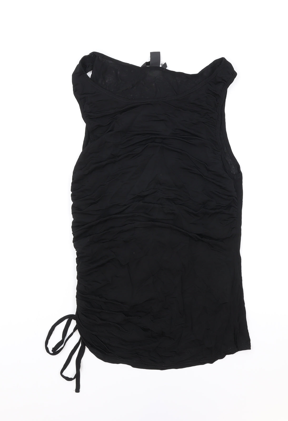 Womens UK Size S H&M Black Tunic Tank