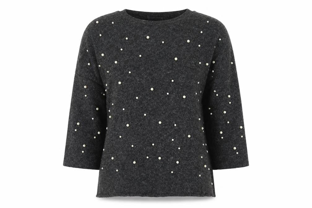 Womens UK Size M Zara Grey Pullover Jumper