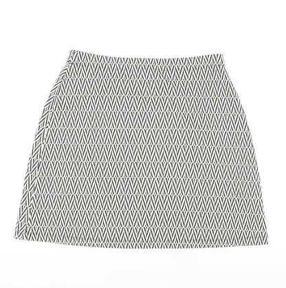 Womens UK Size 10 Matalan White Straight & Pencil Skirt