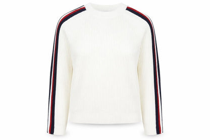 FB Sister Womens Ivory Polyester Pullover Sweatshirt Size M Pullover