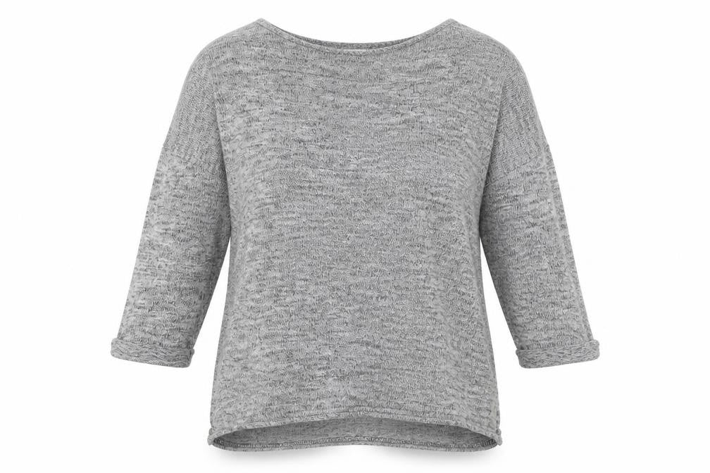Womens UK Size S New Look Grey Pullover Jumper