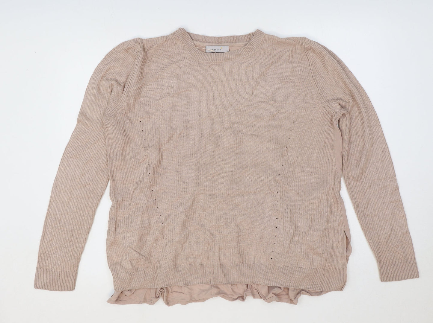 Womens UK Size 14 Marks and Spencer Pink Basic T-Shirt