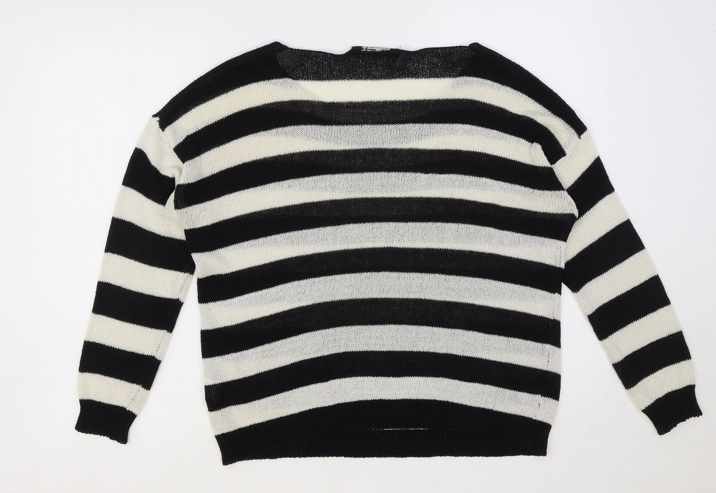 Womens UK Size 10 Select Black Pullover Jumper