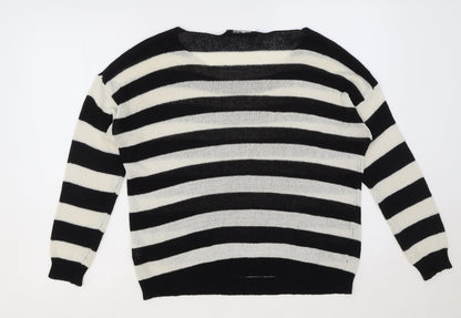 Womens UK Size 10 Select Black Pullover Jumper