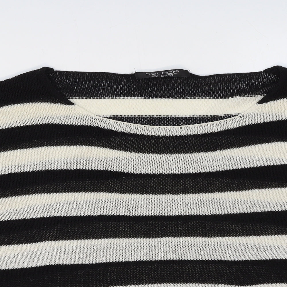 Womens UK Size 10 Select Black Pullover Jumper
