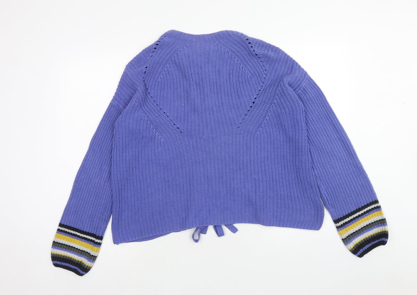 Womens UK Size 10 NEXT Purple Pullover Jumper