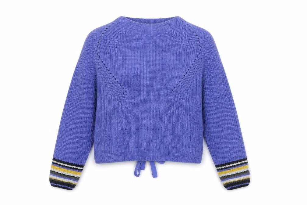 Womens UK Size 10 NEXT Purple Pullover Jumper