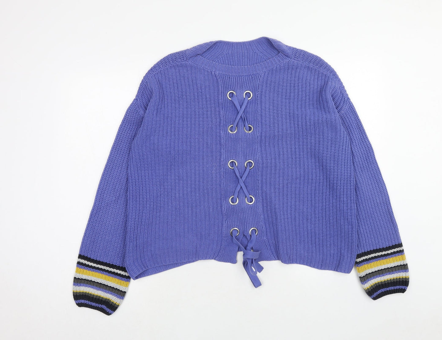 Womens UK Size 10 NEXT Purple Pullover Jumper