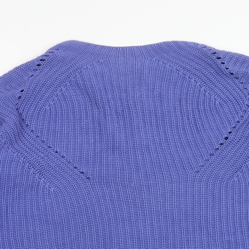 Womens UK Size 10 NEXT Purple Pullover Jumper