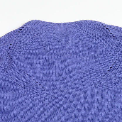 Womens UK Size 10 NEXT Purple Pullover Jumper