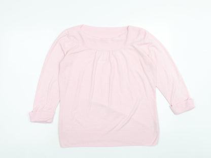 Womens UK Size 16 Marks and Spencer Pink Pullover Jumper