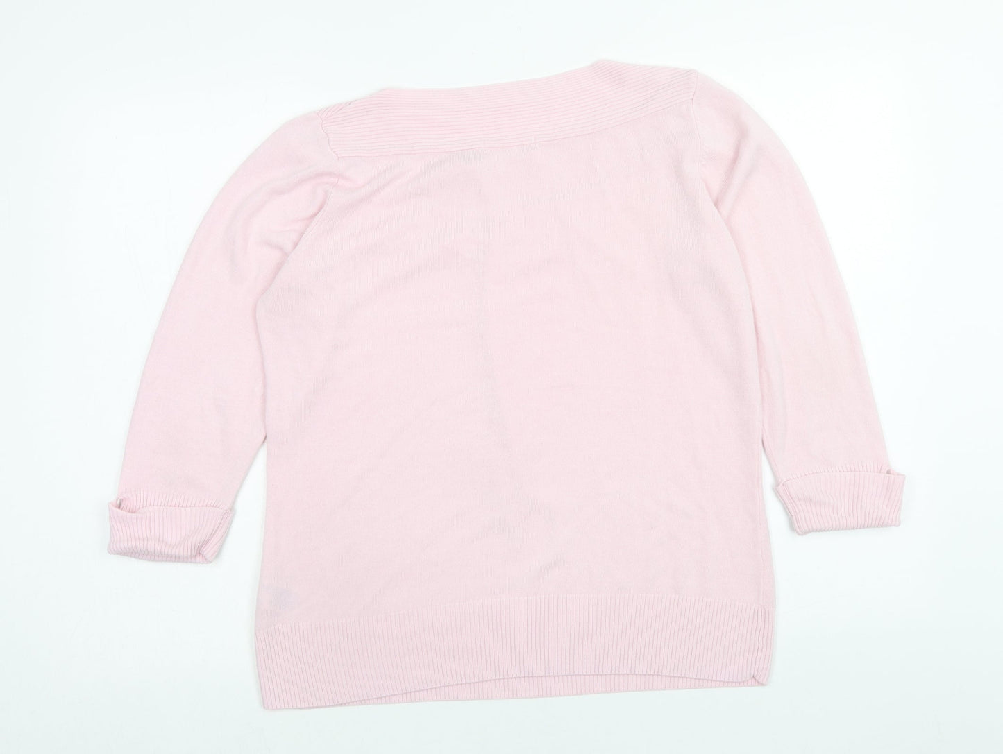 Womens UK Size 16 Marks and Spencer Pink Pullover Jumper