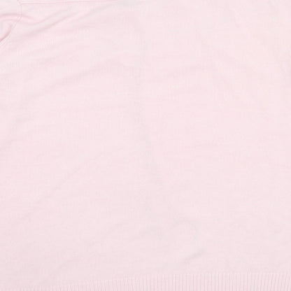 Womens UK Size 16 Marks and Spencer Pink Pullover Jumper