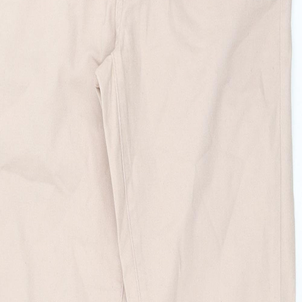 Womens UK Size 12 YesYEs Regular Fit Skinny Pink Jeans